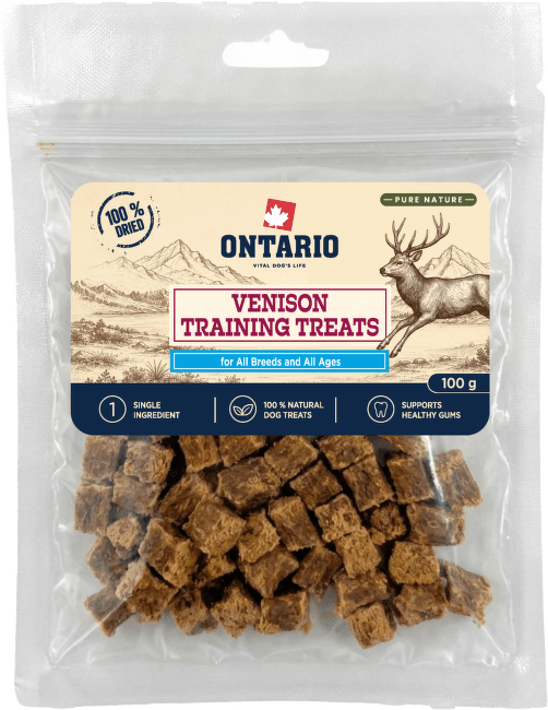 Výcvikové maškrty Ontario Pure Nature zverinové 100 g