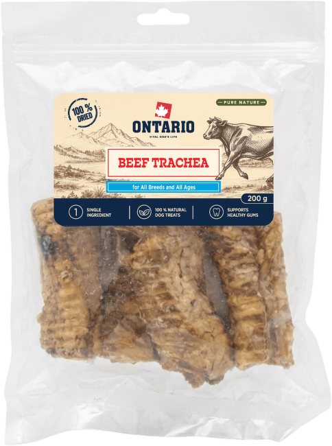 Sušené hovädzie priedušnice Ontario Pure Nature 200 g