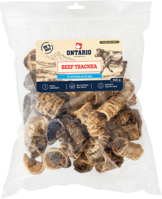 Sušené hovězí průdušnice Ontario Pure Nature 500 g