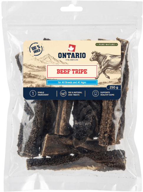 Sušené hovädzie držky Ontario Pure Nature 250 g