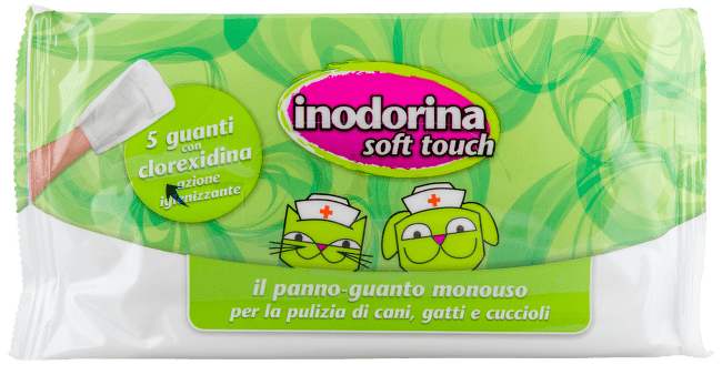 Rukavice Inodorina cistiace antibakterialne 5ks