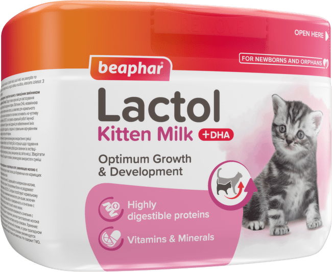 Beaphar lactol kitty mlieko sušené pre mačiatka, 250 g