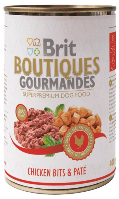 BRIT Boutiques Gourmandes Chicken Bits & Paté 400g