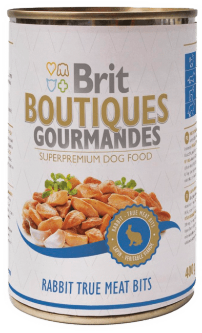 BRIT Boutiques Gourmandes Rabbit True Meat Bits 400g