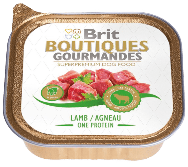 BRIT Boutiques Gourmandes Lamb Puppy One Meat 150g