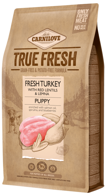 Carnilove True Fresh granuly Puppy morka 4 kg