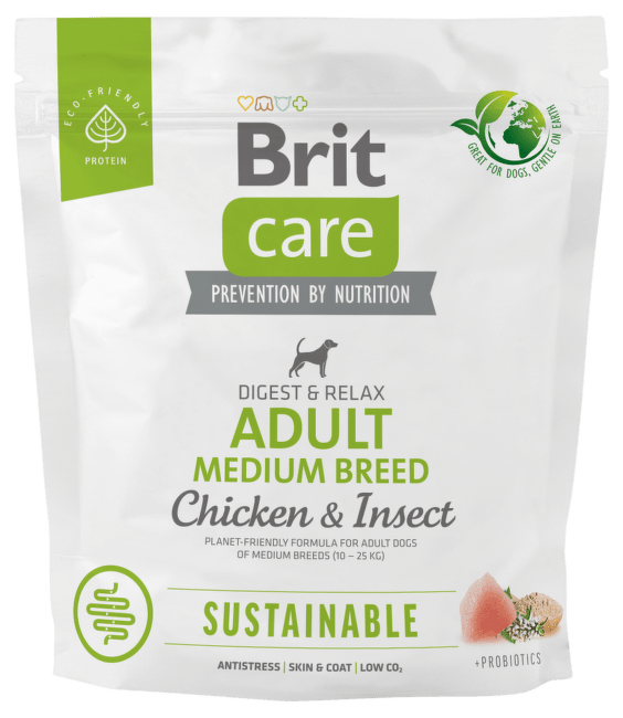 Brit Care granuly Dog Sustainable Adult Medium Breed 1kg