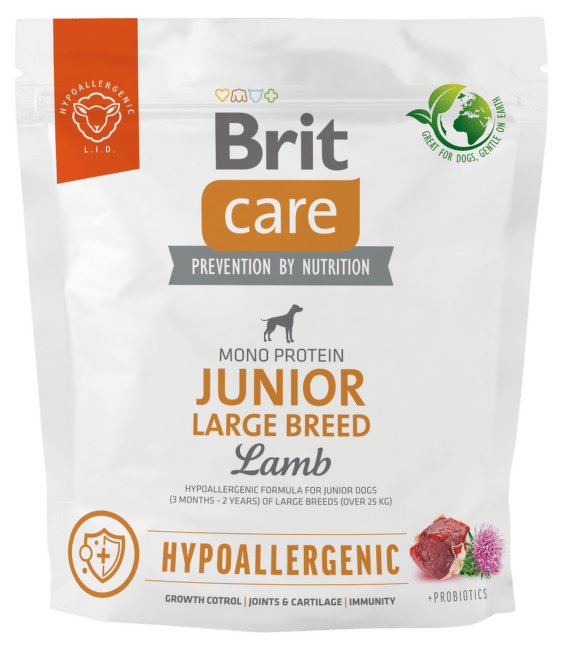 Brit Care Dog Hypoallergenic Junior Large Breed 1kg
