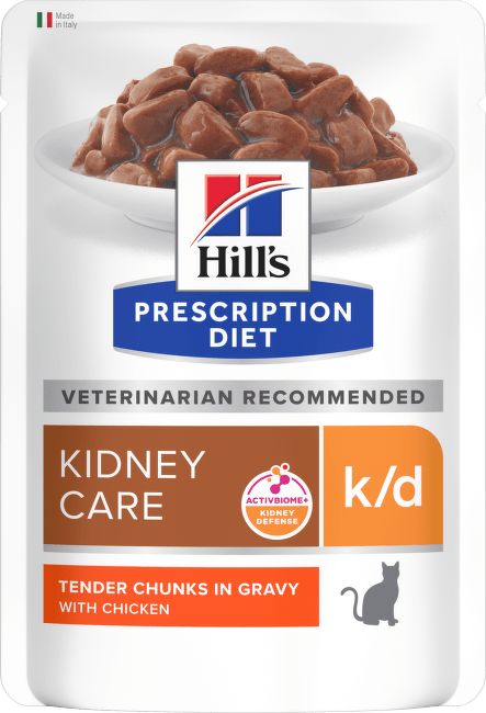 Ветеринарные консервы для кошек – Hill's k/d Cat, курица, 85 г