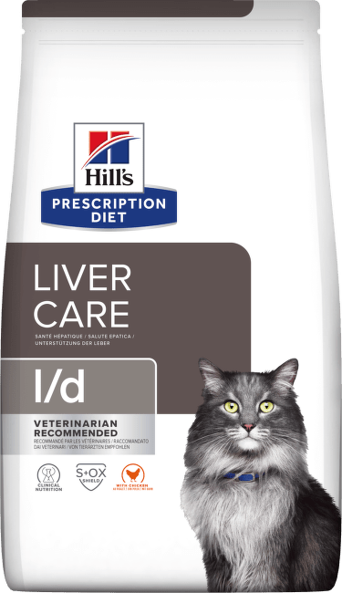 Ветеринарный корм для кошек – Hill's l/d, 1,5 кг