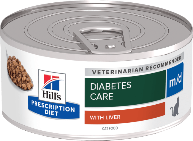 Ветеринарные консервы для кошек – Hill's m/d Liver, 156 г
