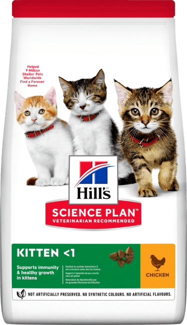 Корм для котят – Hill's Kitten, Chicken, 7 кг