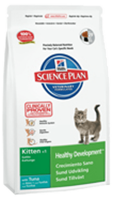 Barība kaķēniem – Hill's Science Plan™ Feline Kitten, Tuna, 1,5 kg