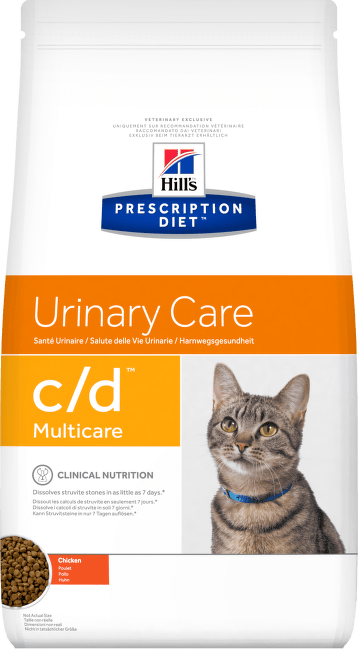 Ветеринарный корм для кошек – Hill's c/d Multicare, 3 кг