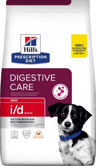 Veterināra barība suņiem – Hills i/d Stress Mini, 6 kg