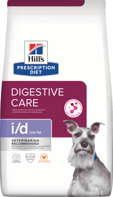 Veterinārā barība suņiem – Hill's i/d low fat, 12 kg