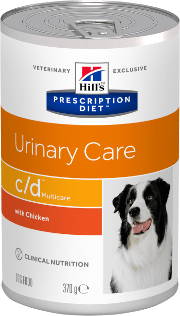 Ветеринарные консервы для собак – Hill's c/d Chicken, 370 г