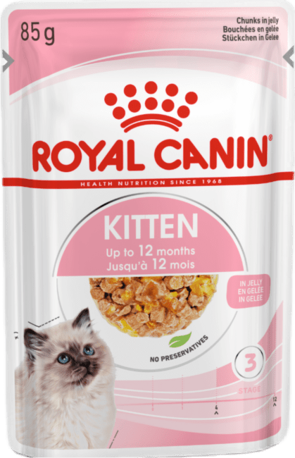 Консервы для котят – Royal Canin Kitten Instinctive (в желе), 85 г