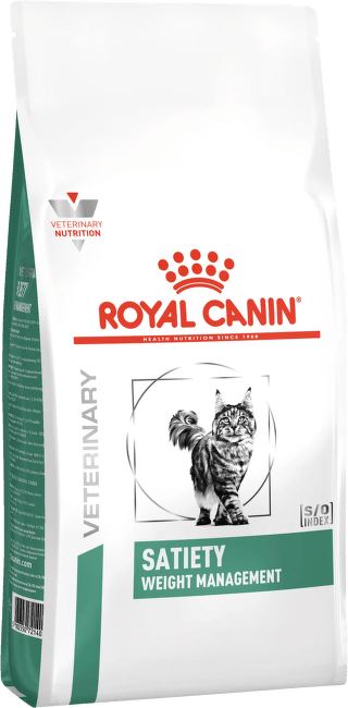 Ветеринарный корм для кошек – Royal Canin Satiety Weight Management Cat, 1,5 кг