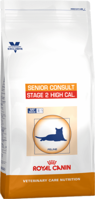 Veterinārā barība kaķiem – Royal Canin Cat Senior Consult Stage 2 High Cal. 0,4 kg