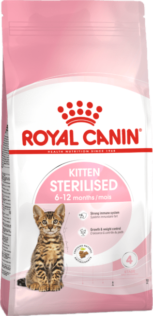 Корм для котят – Royal Canin Kitten Sterilised, 2 кг