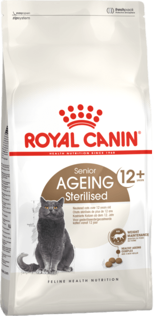 Корм для кошек – Royal Canin Sterilised +12, 0,4 кг