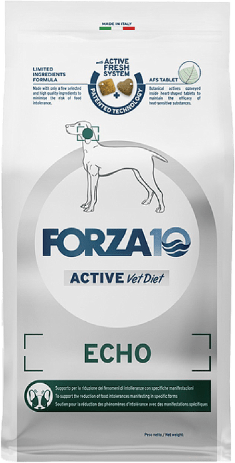Veterinārā barība suņiem – FORZA10 ACTIVE LINE Echo (Oto) Active, 10 kg