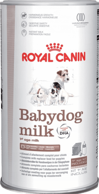 Mātes piena aizvietotājs kucēniem – Royal Canin SHN Baby Dog Milk, 0,4 kg
