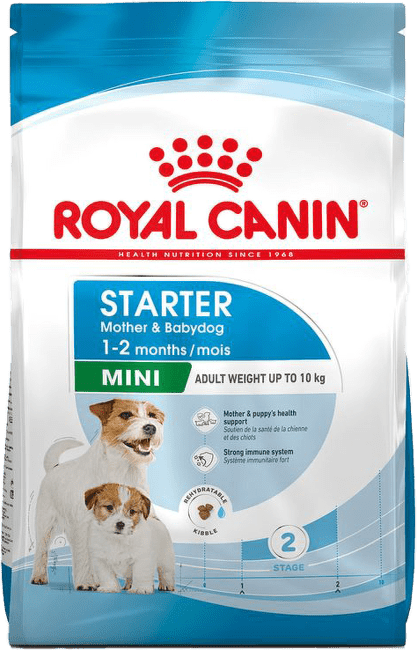 Barība suņiem – Royal Canin Starter Mother and Babydog Mini, 3 kg