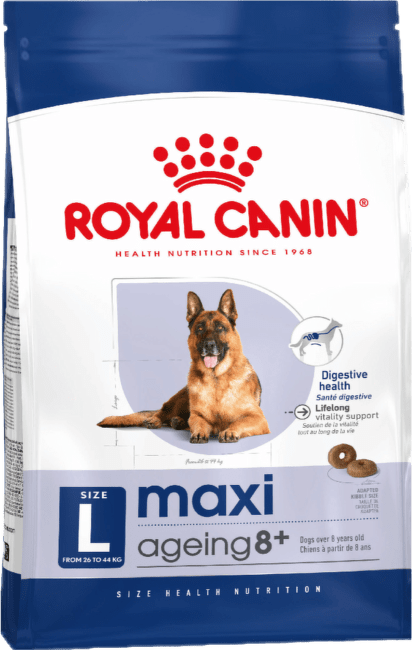 Barība suņiem senioriem – Royal Canin Maxi Ageing 8+, 15 kg