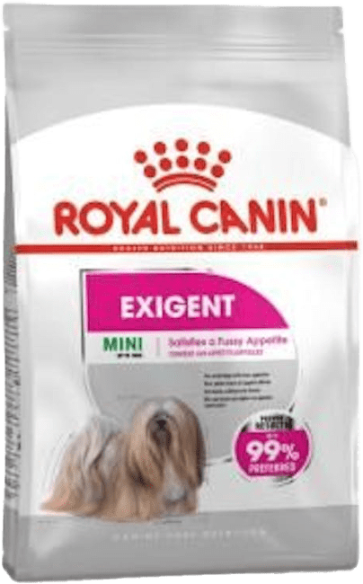 Barī­ba suņiem – Royal Canin Mini Exigent, 3 kg