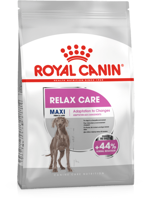 Barī­ba suņiem – Royal Canin Maxi Relax Care, 9 kg