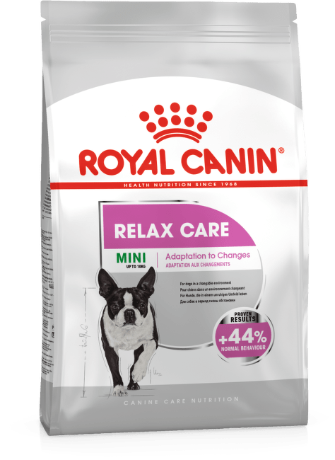 Barī­ba suņiem – Royal Canin Mini Relax Care, 1 kg