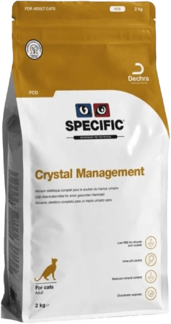 Veterinārā barība kaķiem – Specific FCD Crystal Management, 2 kg