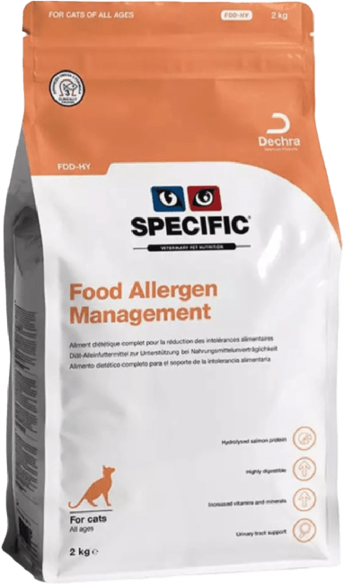 Veterinārā barība kaķiem – Specific FDD-HY Food Allergy Management, 2 kg