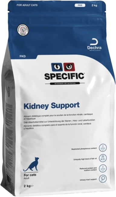 Ветеринарный корм для кошек – Specific FKD Kidney Support, 2 кг
