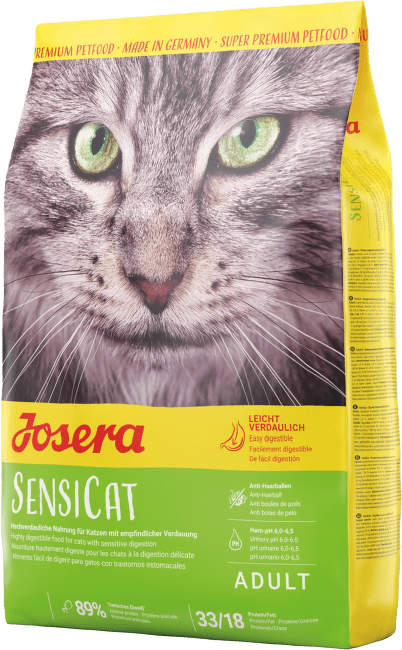 Barība kaķiem – Josera SensiCat (Sensitive), 0,4 kg