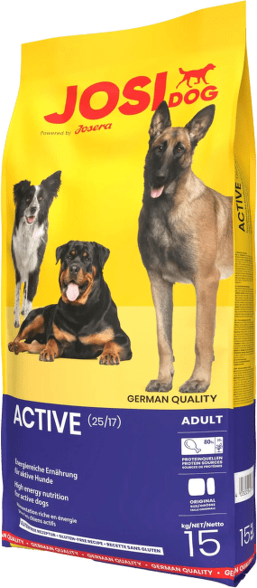 Barība aktīviem suņiem – Josera JosiDog Active, 15 kg