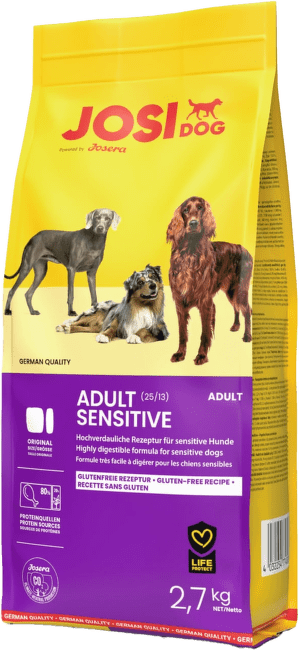 Barība suņiem – Josera JosiDog Adult Sensitive 2.7 kg