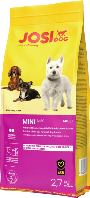 Корм для собак – Josera JosiDog Adult Mini, 2,7 кг