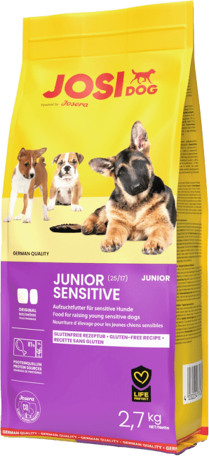 Корм для щенков – Josera Josidog Junior Sensitive, 2.7 кг