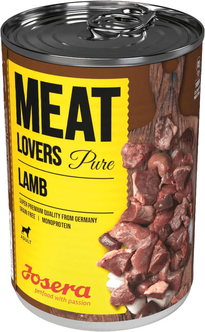 Консервы для собак – Josera Meat Lovers Pure Lamb, 800 г