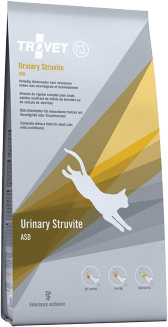 Ветеринарный корм для кошек - Trovet ASD Urinary Struvite, 500 г