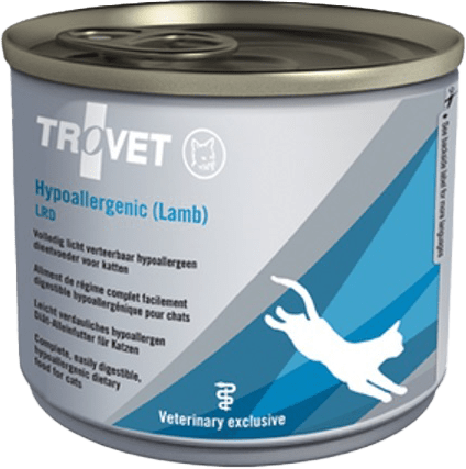 Veterinārie konservi kaķiem - Trovet LRD Hypoallergenic Lamb, 200 g