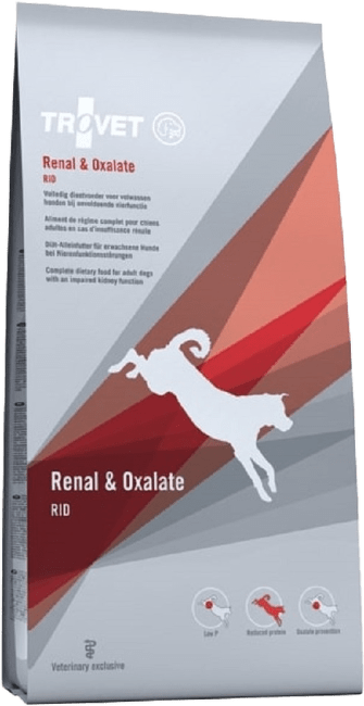 Ветеринарный корм для собак - Trovet RID Renal and Oxalate, 3 кг