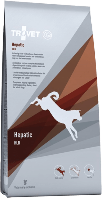 Ветеринарный корм для собак – Trovet HLD Hepatic, 3 кг