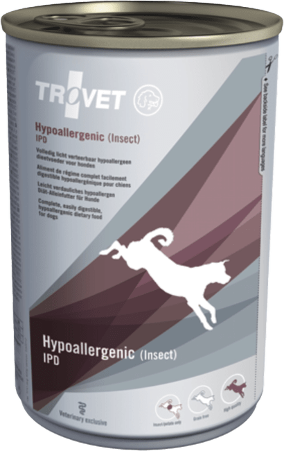 Ветеринарные консервы для собак – Trovet IPD Hypoallergenic Insect, 400 г