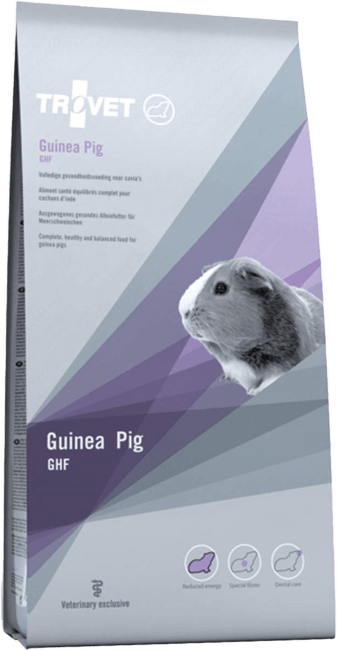 Корм для морских свинок – Trovet GHF Guinea Pig, 2,5 кг