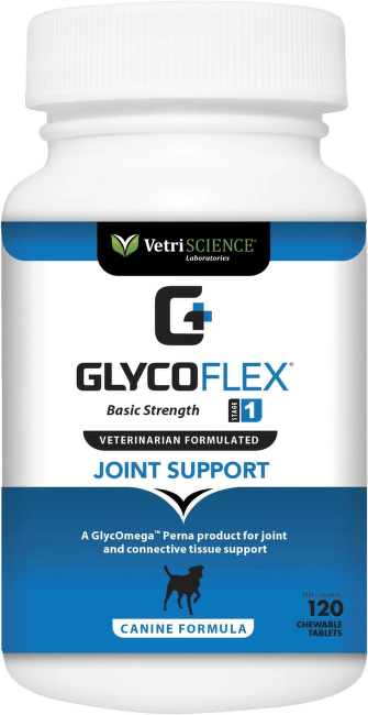 Пищевая добавка для собак - VetriScience, GlycoFlex, 120 шт.