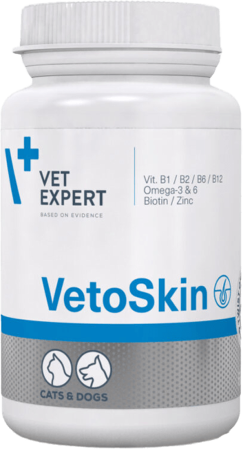 Пищевая добавка для животных – VetExpert VetoSkin, 90 шт. 